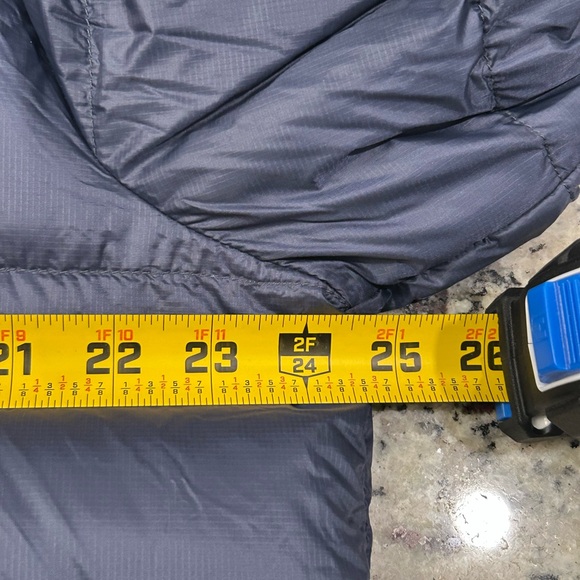 Prana Men's Tanner Down Fill Puffer Jacket XL Deadstock Steel Gray Terra Cotta - Picture 11 of 15